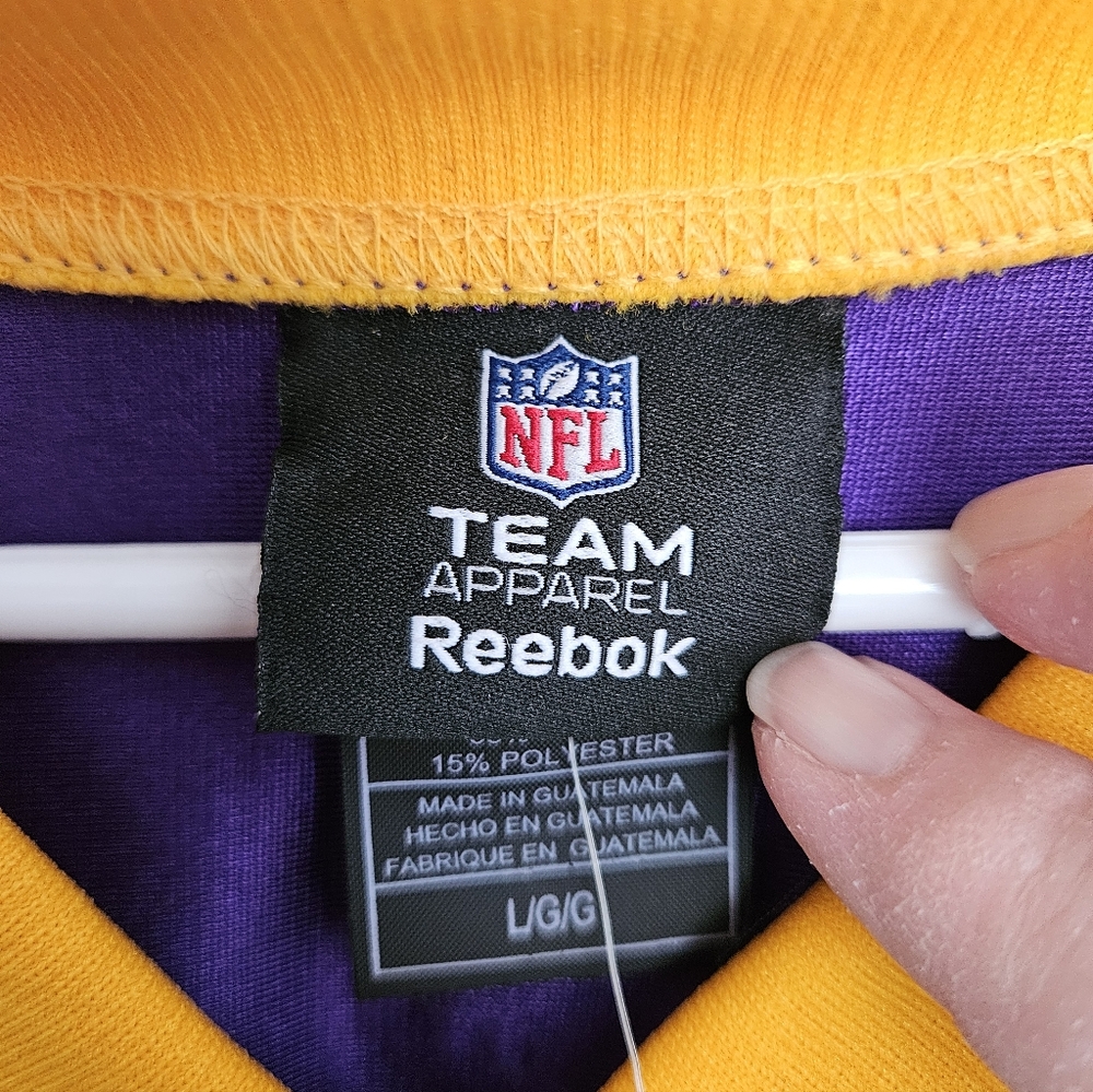 Reebok Berrian #87 MN Vikings Jersey, Large - Picture 7 of 8